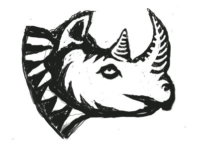 Rhino Mascot | Sketch