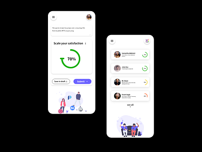 Review Screen UI/UX by Hi Coders on Dribbble