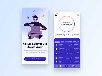 Crypto wallet app