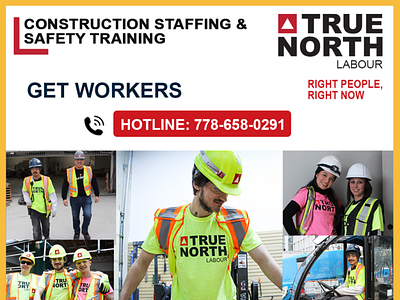 Get Construction Skilled Labour in British Columbia british columbia construction construction company construction labour construction workers labor truenorthlabour workers