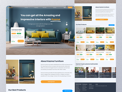 Kazma - Furniture Online Shop branding design designer designideas designinspiration furniture furnituredesign furnitureinspiration homedesign interior interiordesign interiorstyling ui ui ux ui design uidesign uiux