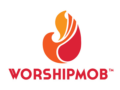 WorshipMob Logo branding logo non profit