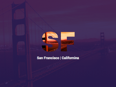 San Francisco californina golden gate san francisco sf sfo typography us