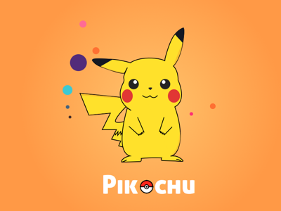 Pikachu animal apple best color game illustration ipad pikachu pokemon