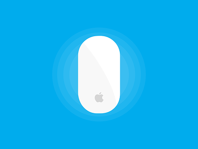 Apple Magic Mouse apple bluetooth concept device glow hardware icon led light mac magic mouse