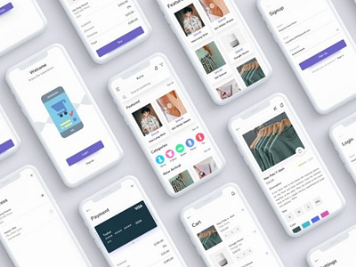 design creative, modern mobile apps ui ux for android or IOS