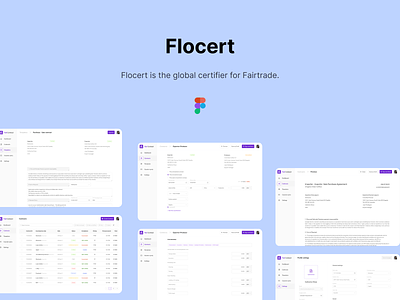 Flocert application blo blockchain design nft ui uiux webdesign