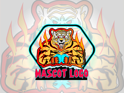 Tiger Mascot Logo designs, themes, templates and downloadable