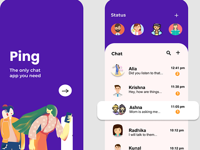 Ping Chat App
