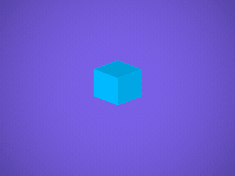 Cubes after effects animation gif