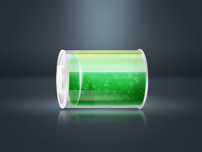 Battery battery green