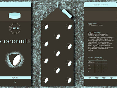Packaging for coconut water -plain