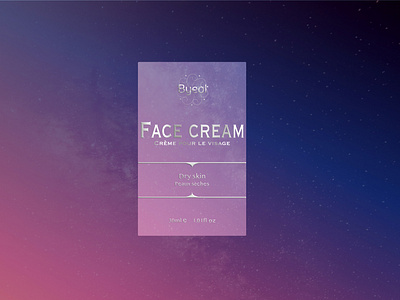 Byeol face cream beauty beauty products brand byeol cosmetics cosmetics packaging design design graphique designer graphique designer portfolio emballage graphic design graphic designer logo logo design packaging packaging design shiny silver star