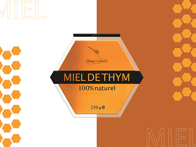 Miel de thym Happy Culture