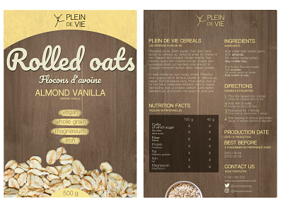 Plein de Vie almond/vanilla