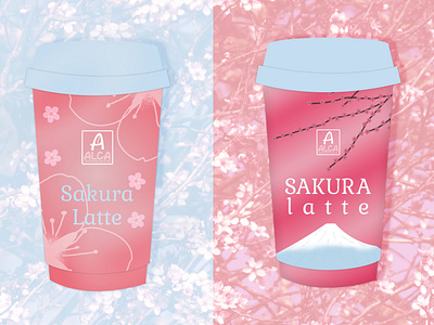 Sakura latte