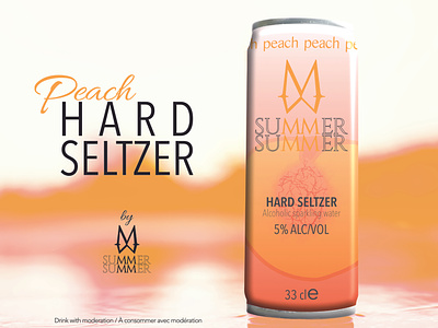 Summer Summer - peach hard seltzer