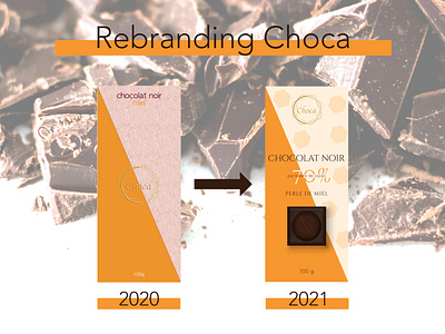 Rebranding Choca - honey