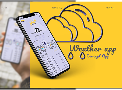 Weather app app branding design figma minimal mobile neomorphism ui ux weather weather forecast