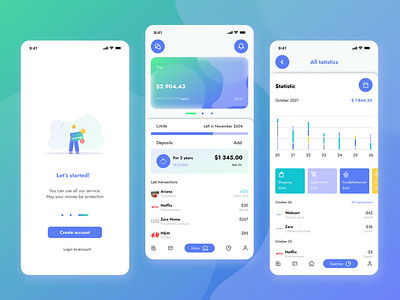 Mobile Banking App Design