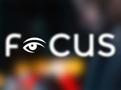 Focus Logo Free PSD