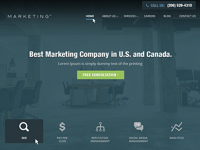 Marketing Website