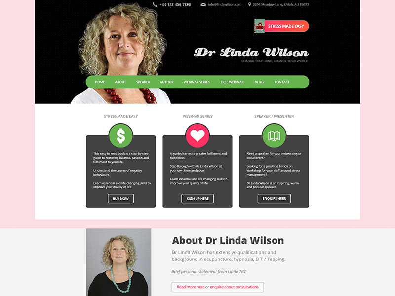 Dr. Website Template by Samat Odedara on Dribbble