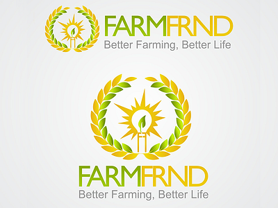 Farm Frnd Logo f logo farm frnd logo farming logo green logo life