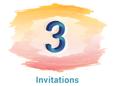 3 Dribbble Invitations !!! draft dribbble invitation invite invites new vector 3 invitations