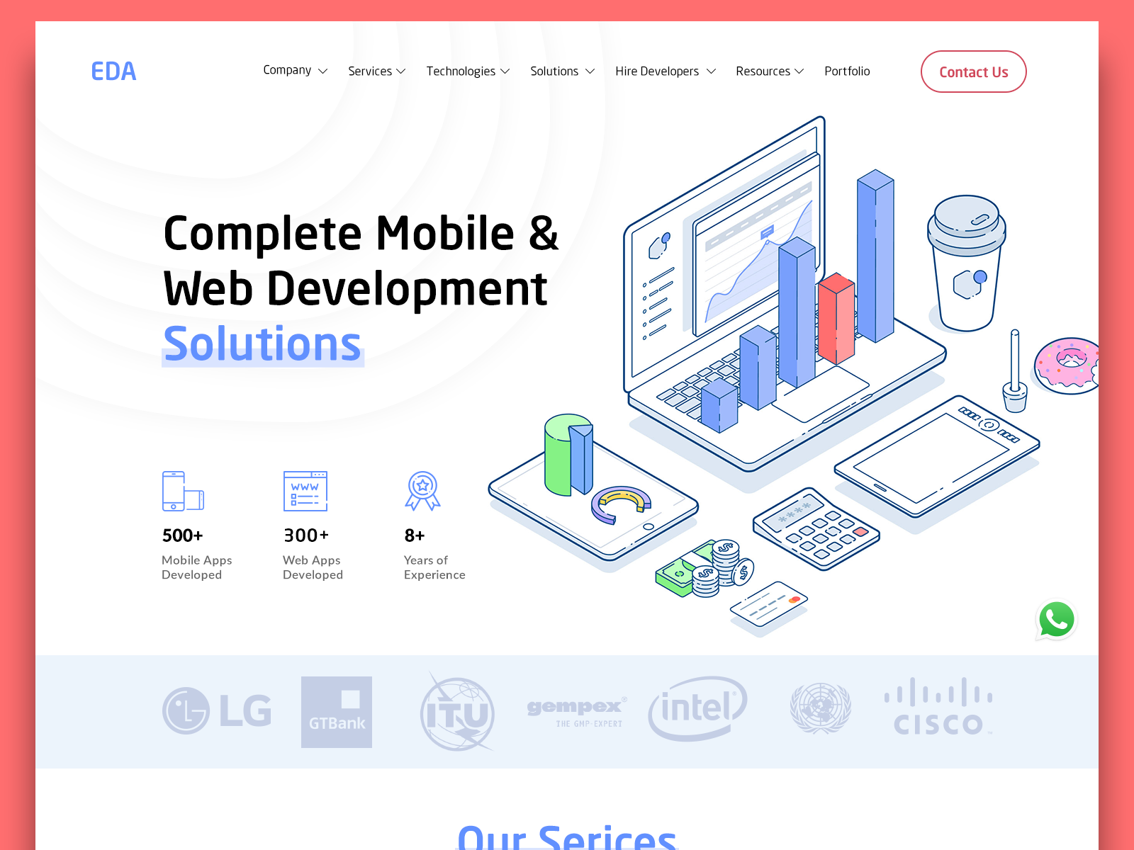 EDA Website Design