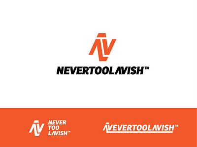 NeverTooLavish fanmade Logo art design flat icon illustration illustrator logo minimal typography vector