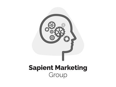 Sapient Marketing Group branding circles design geometric identity illustration logo minimal minimal design monogram