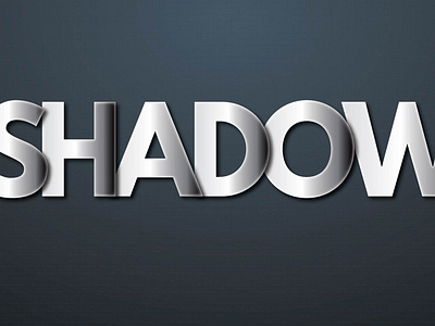 SHADOW text effects