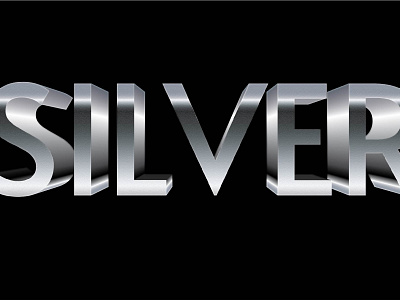 SILVER  TEXT EFFECTS