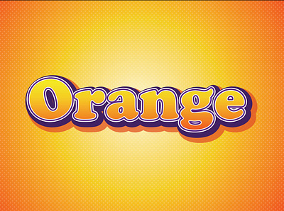 ORANGE text effects branding design gomskystd illustration logo text effect text effects texture typography ui ui design ux