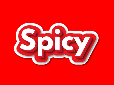 SPICY TEXT EFFECT