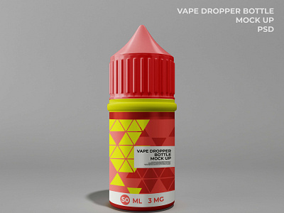 vape liquid mockup by cranescreative lab animation branding graphic design logo motion graphics ui