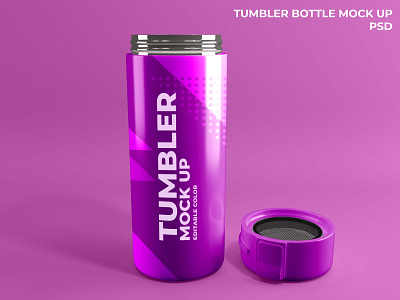 realistic tumbler mockup by cranescreative lab branding