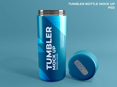 realistic tumbler mockup by cranescreative lab branding