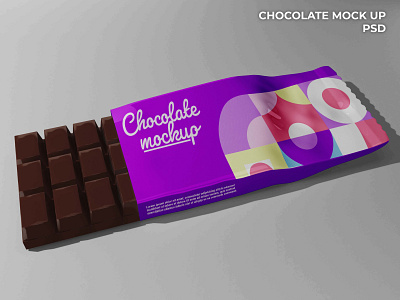 chocolate pack mockup BY ROMANSA AKHIR PEKAN