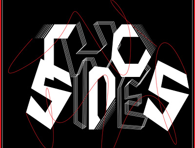 Two Sides art digital art digital design graphic design illustration illustrator typedesign typography typography art typography design