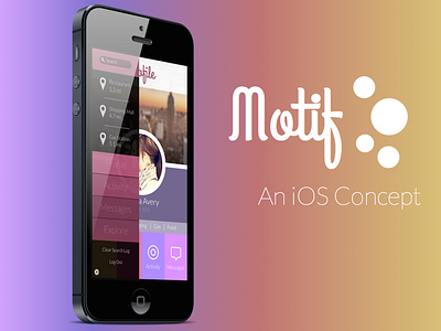 Motif - An iOS Concept