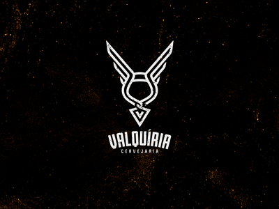 Logo design for Valquíria Brewery branding design icon logo typography