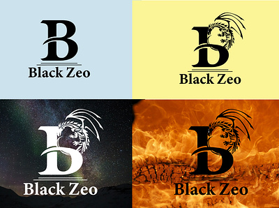 Black Zeo brand logo creative design creative logo logo logo design unique design