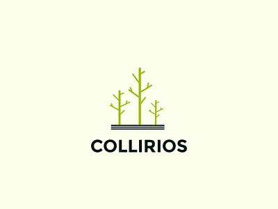 COLLIRIOS arbor branding des design graphic design illustration logo logo design tree