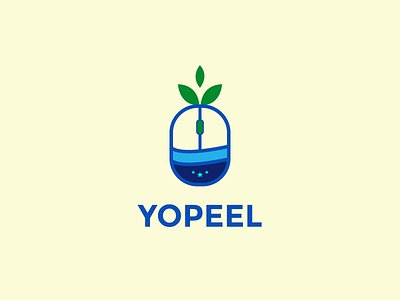 YOPEEL branding graphic design logo logo design platform skills web