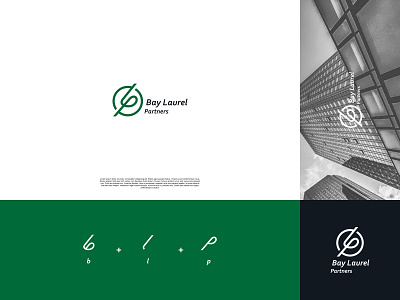 Bay Laurel Partners - Logo Design design green laurel law logo logo design partners