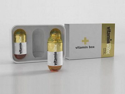 Vitamin Water Capsule bottle capsule packaging vitaminwater