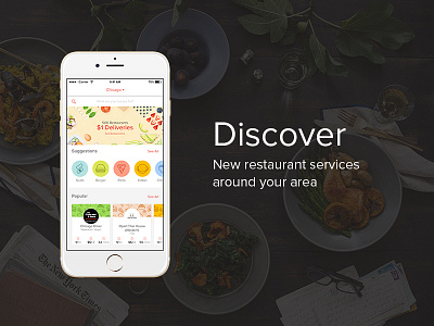 Redesign Explore Tab for Food Delivery App