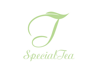 SpecialTea logo tea tea vancouver leaf typography